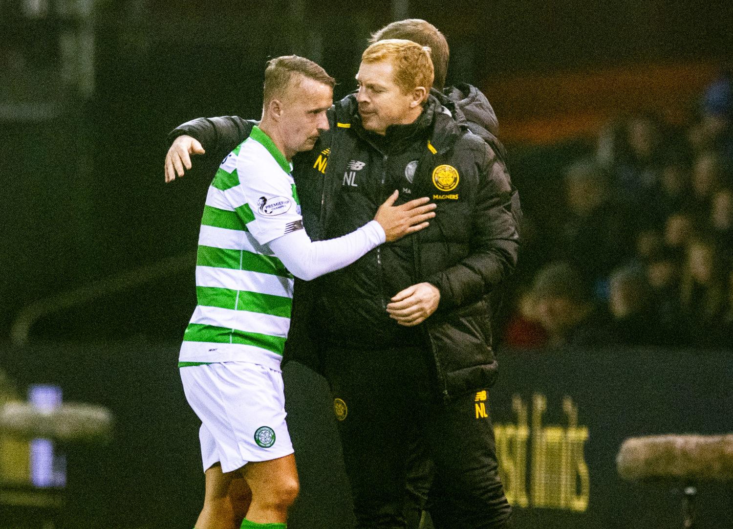 Lennon backs Griffiths after striker throws tape into crowd