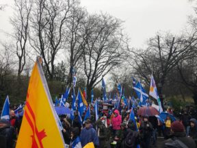 Thousands march through Glasgow to demand indyref2
