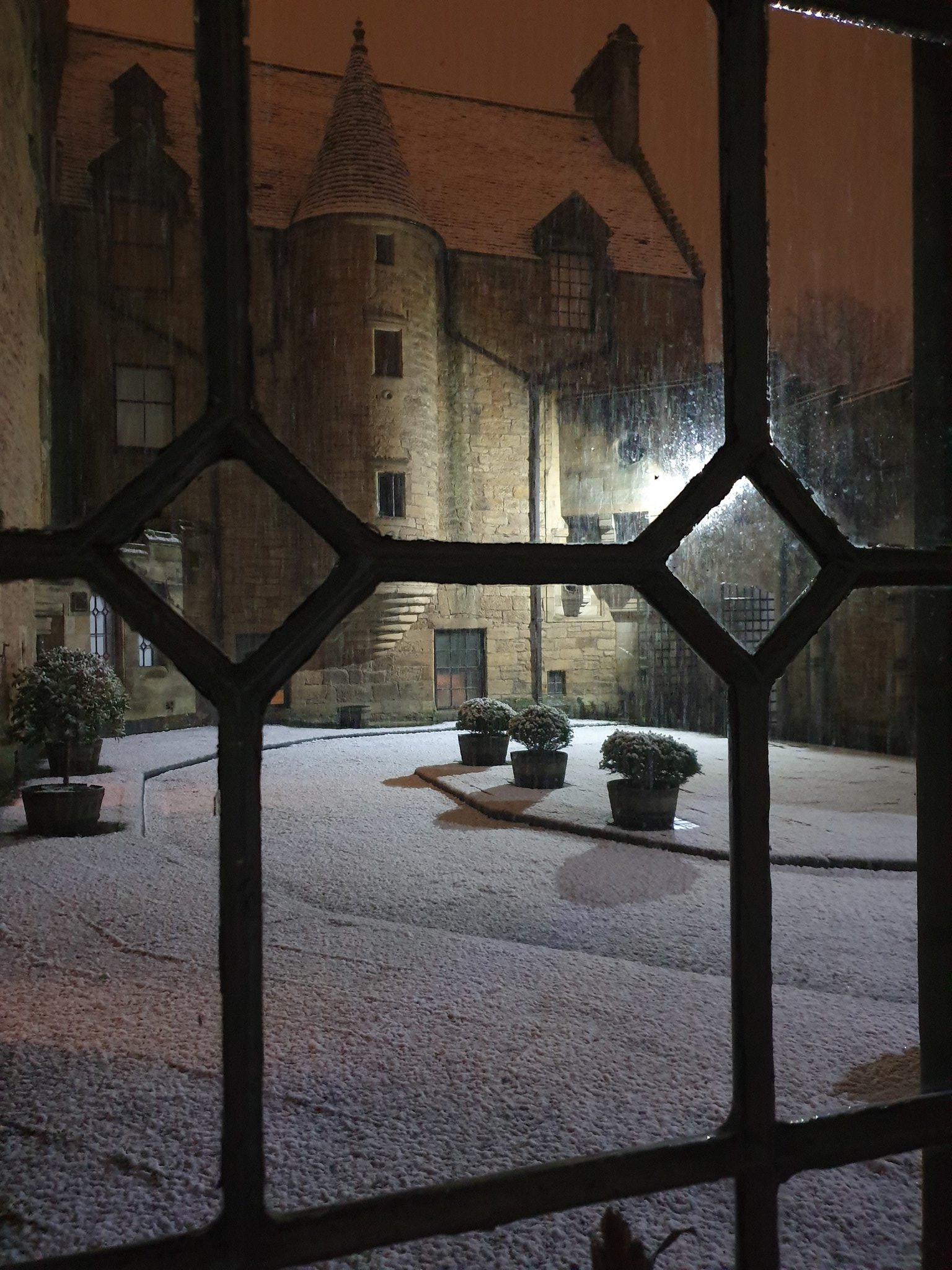A snowy Monday night in Motherwell by Shelley C.