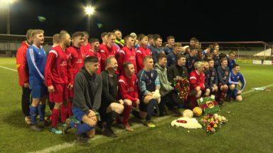 Bailey Mearns: Hundreds turn out for charity football match