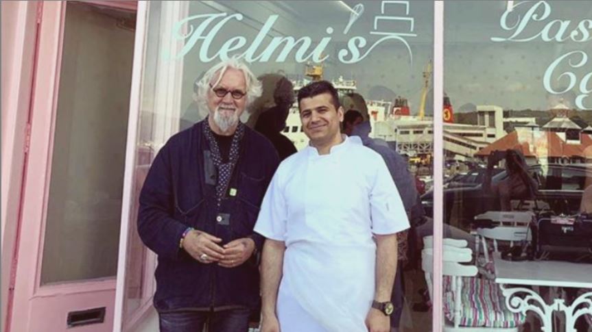 The bakery  welcomed Billy Connolly as a customer shortly after it opened. 