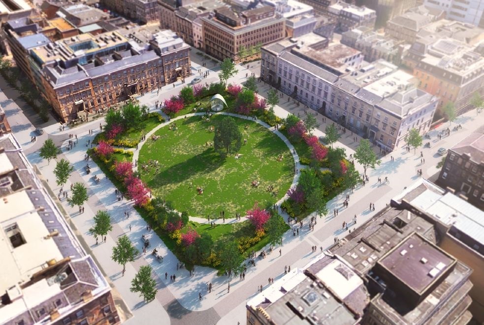  Blythswood Square: How the area could be transformed.