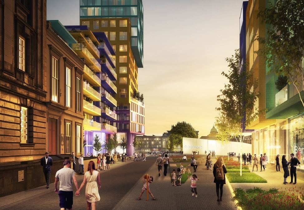  Elmbank Crescent: An artist's impression of how the area could look.