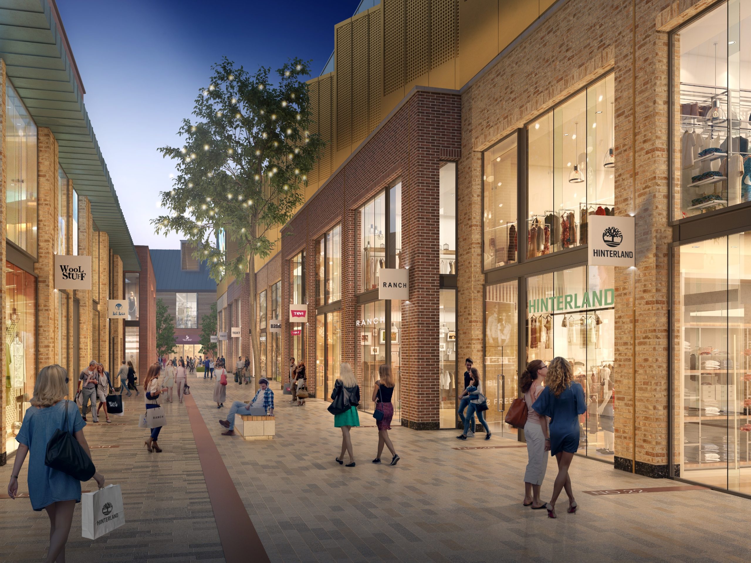 More than 70 shops will feature at the Glasgow Harbour Lifestyle Outlet.  