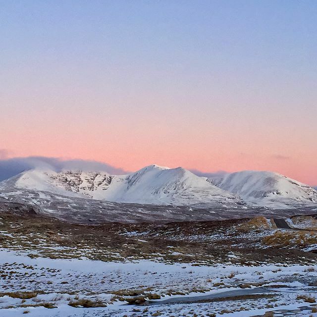 Snow on An Teallach by Derek Beattie. 