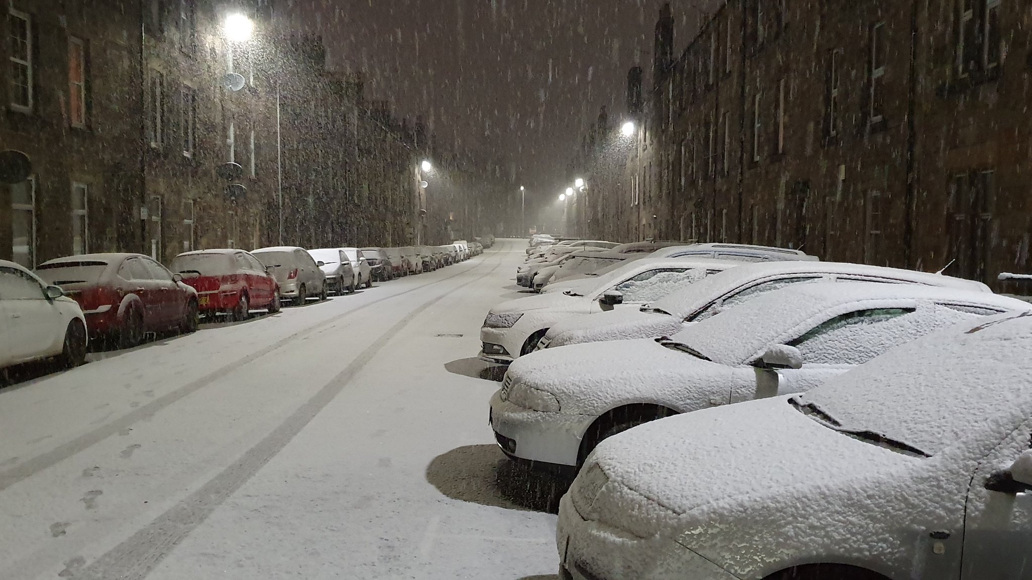 Stirling Monday night by Graham Fraser.