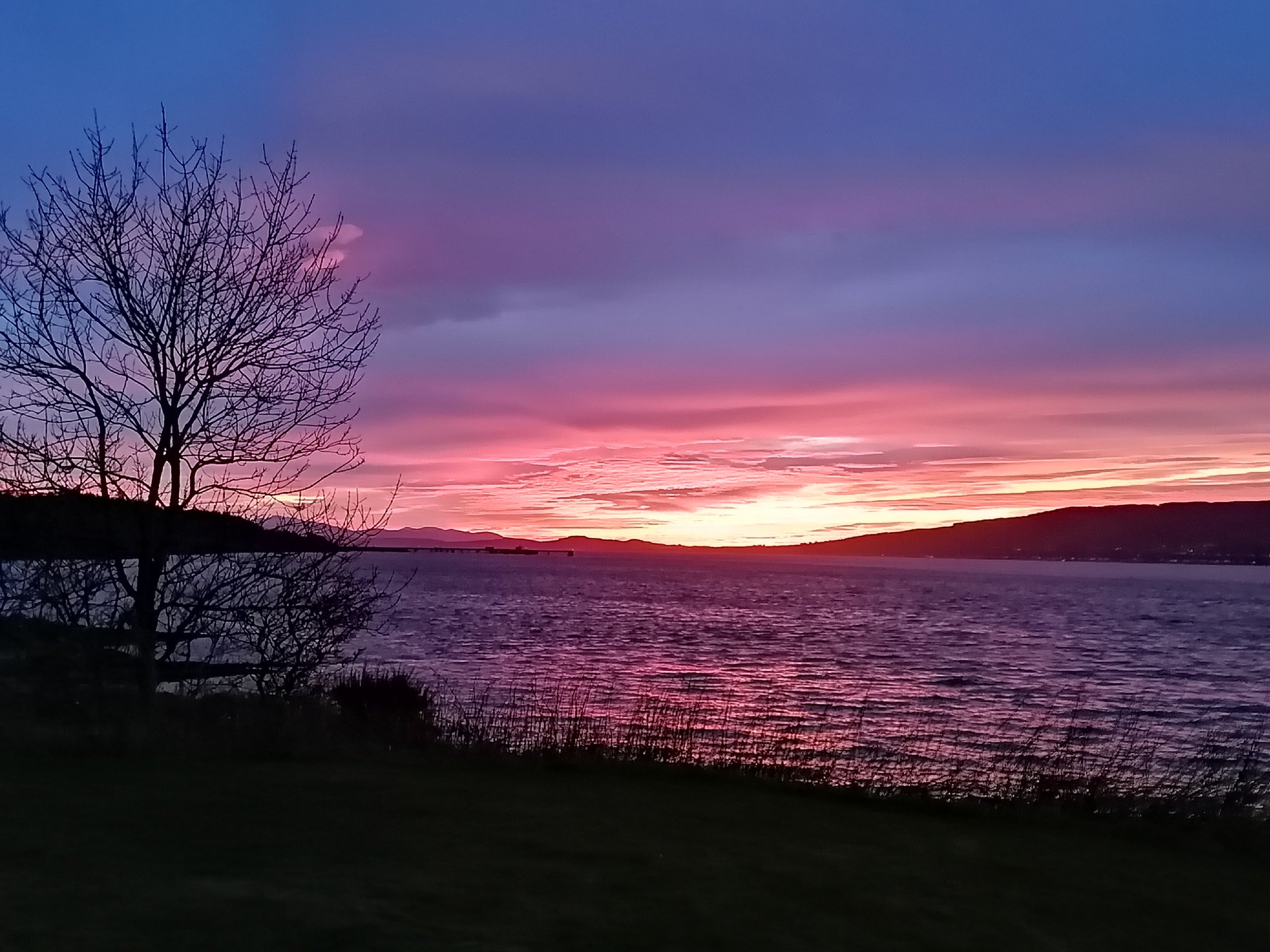 Sunset at Inverkip by Stuart