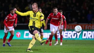 Hearts submit improved bid for Burton Albion’s Liam Boyce