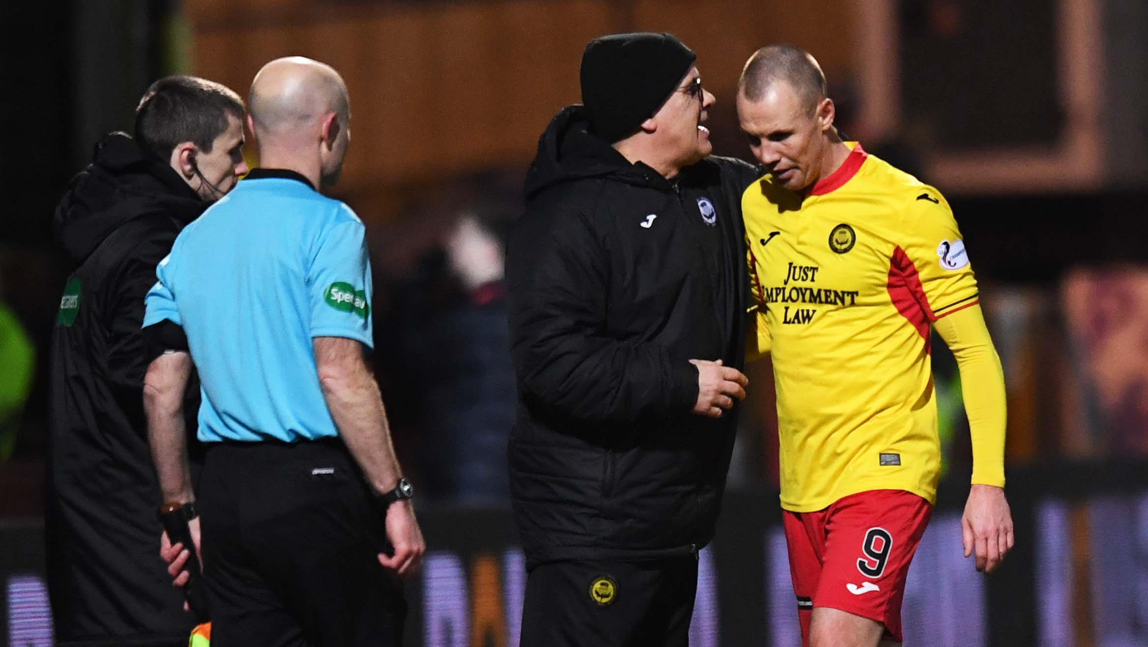 Partick Thistle: The striker's most recent club