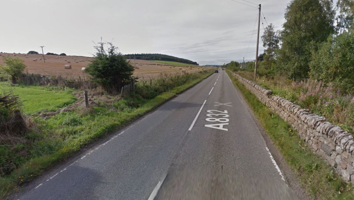 Biker hurt after being forced off road by overtaking car