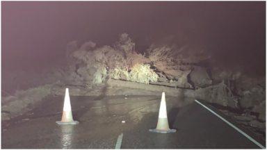 Landslip closes A83 road at the Rest and Be Thankful