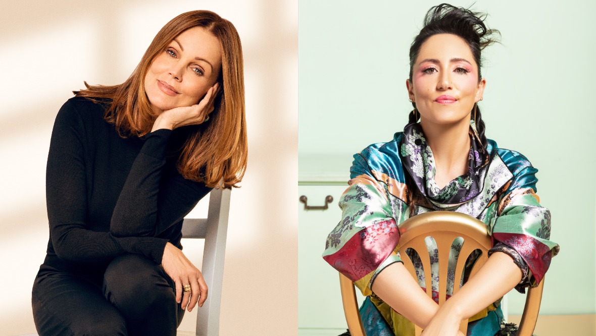 Superstars: Belinda Carlisle and KT Tunstall.