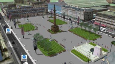Parts of George Square could be fully pedestrianised in 2020