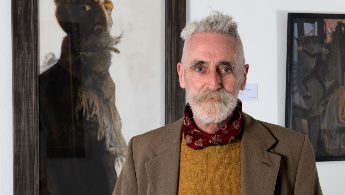 John Byrne painting of Billy Connolly’s banjo among artwork ‘missing’ from Glasgow collection