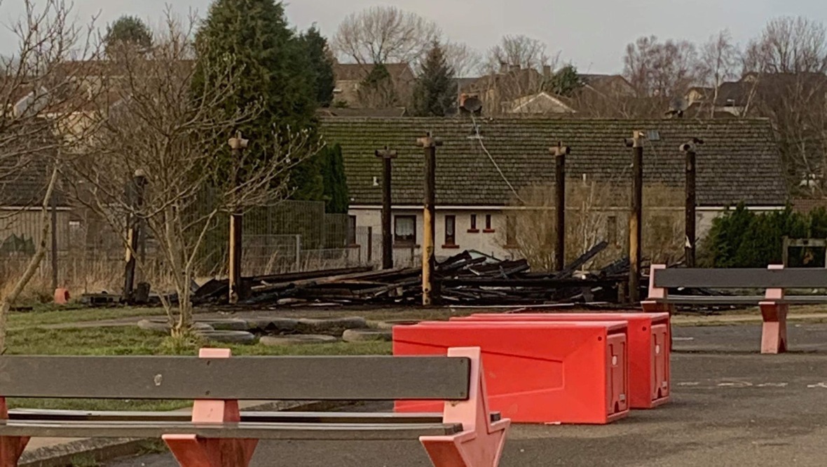 School’s outdoor classroom burnt to the ground in blaze
