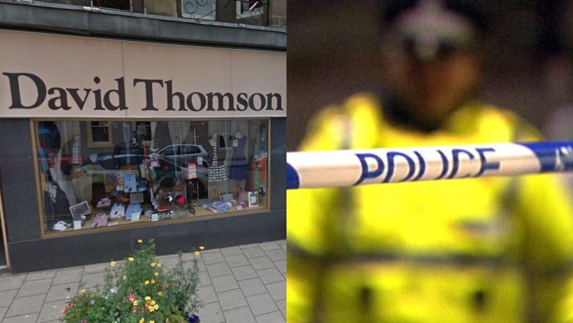 Designer clothing worth £8000 stolen from shop in raid