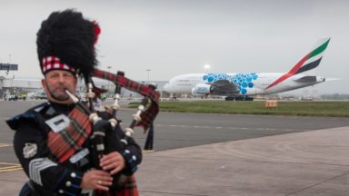 World’s biggest commercial plane to return to Glasgow