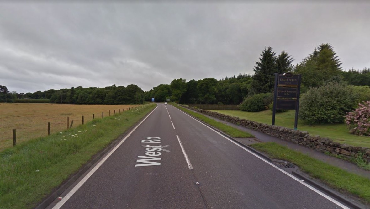 Man who died in crash between car and bus on A96 named