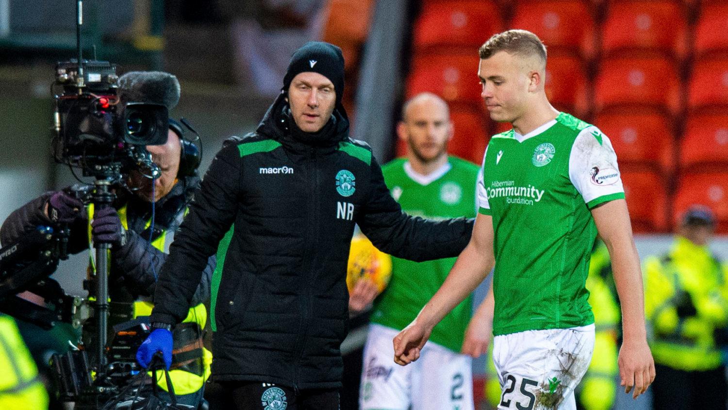 Hibernian reveal extent of injury to Porteous and Naismith