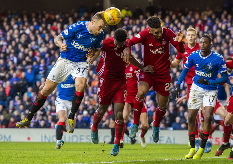 Rangers lose ground in title race after Aberdeen draw
