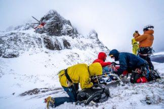 Two walkers airlifted to hospital after avalanche