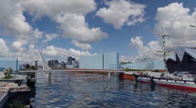 River Clyde bridge design pays homage to shipbuilding