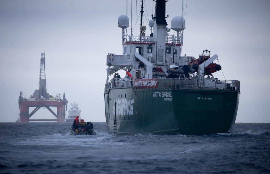 Greenpeace director awaits ruling over oil rig protest