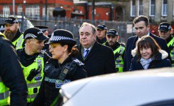 Alex Salmond appears in court ahead of trial next month