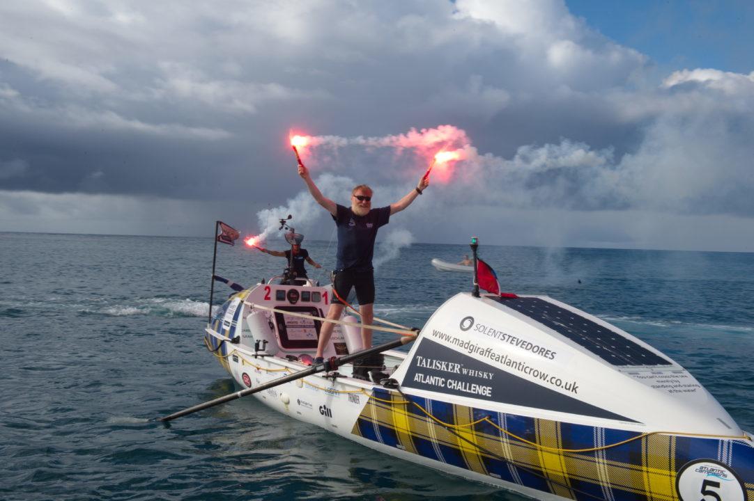 Special forces veteran completes row across the Atlantic
