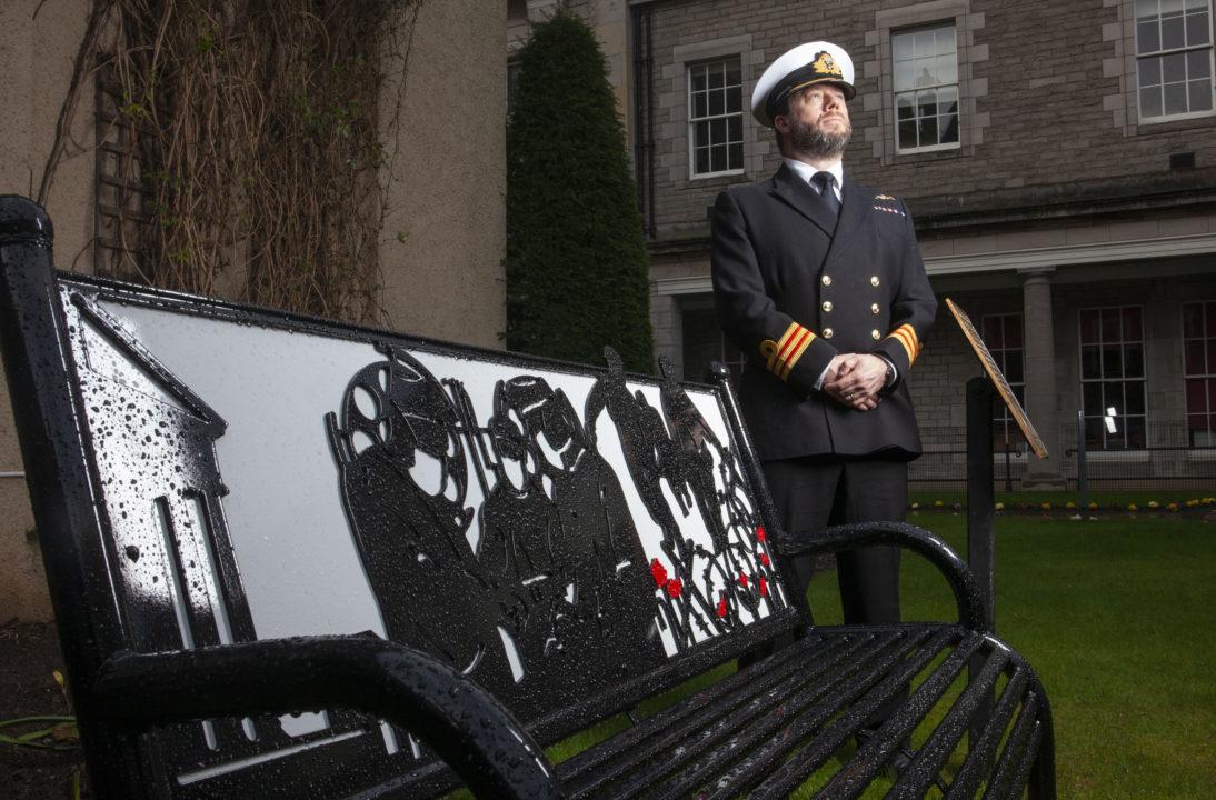 Memorial bench in honour of military surgeons unveiled