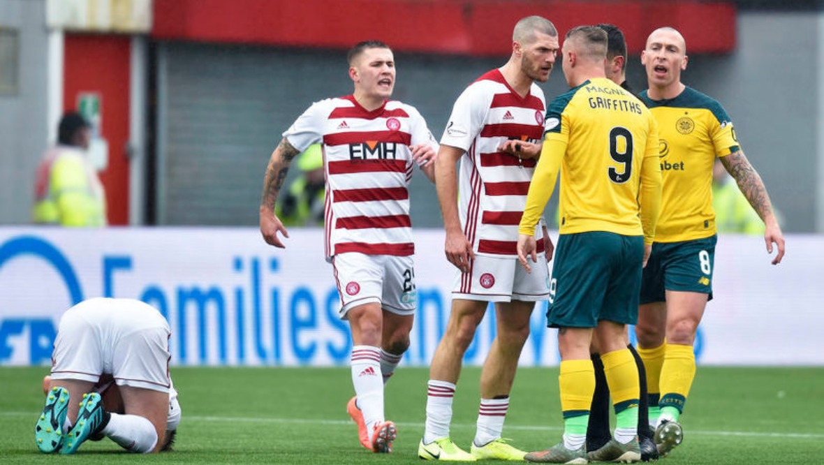 Hamilton and Celtic face SFA charges over player clashes
