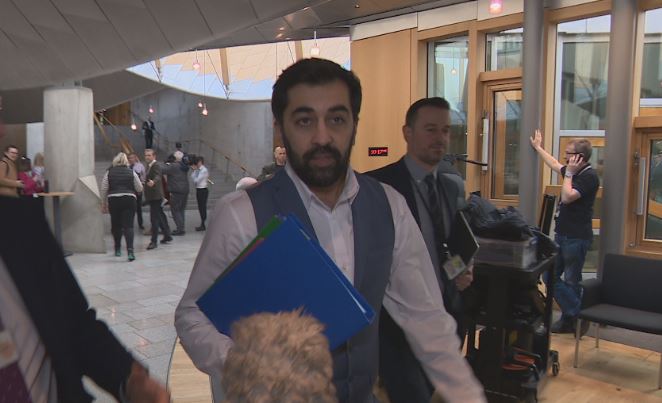 Right call: Humza Yousaf believes Derek Mackay was correct to resign as finance secretary.