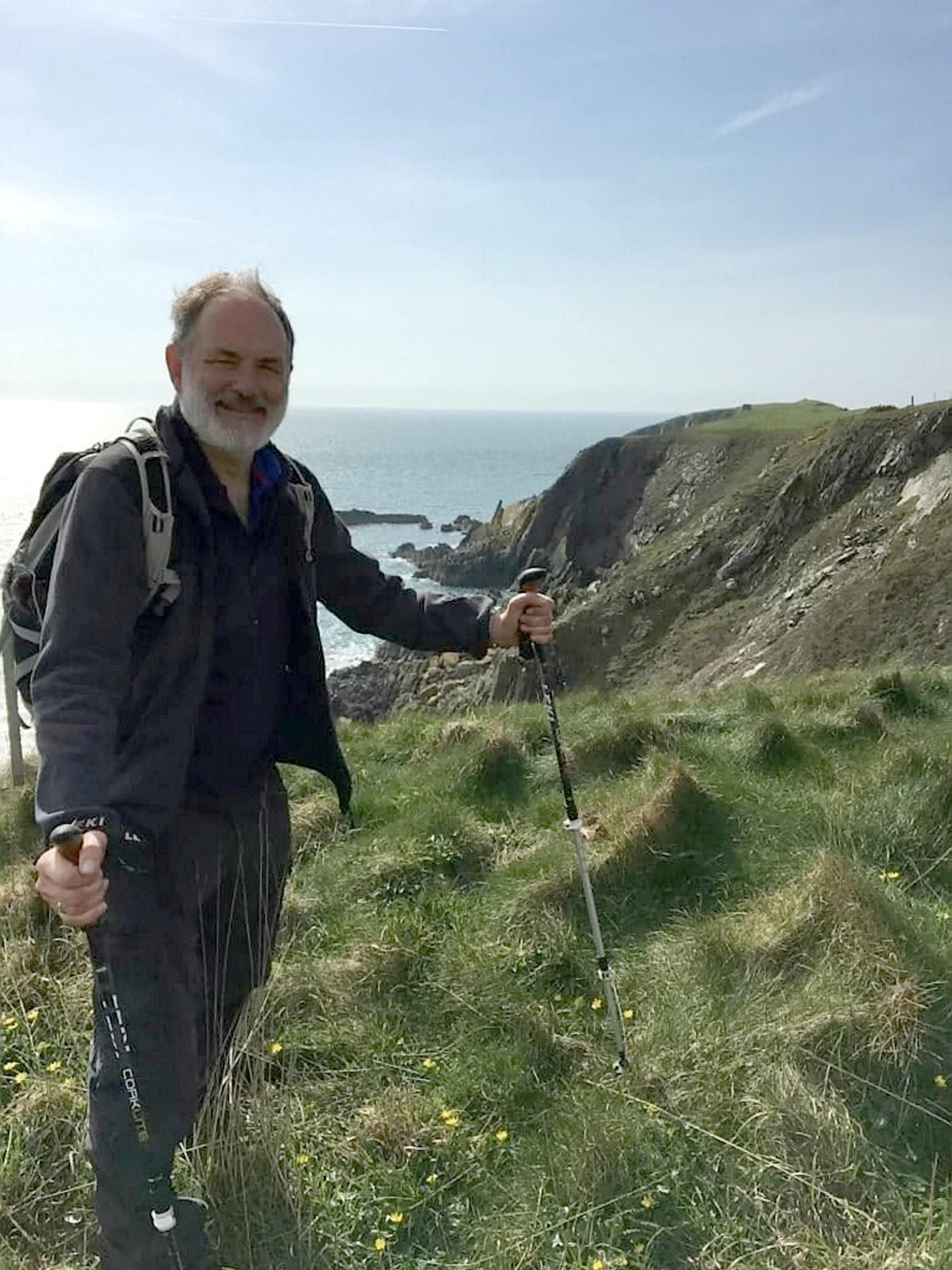 Scenic: David Choat on one of his many adventures.