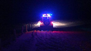 Mountain rescuers called out to drivers stranded in snow