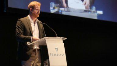 ‘Just call me Harry’: Duke of Sussex speaks at tourism event