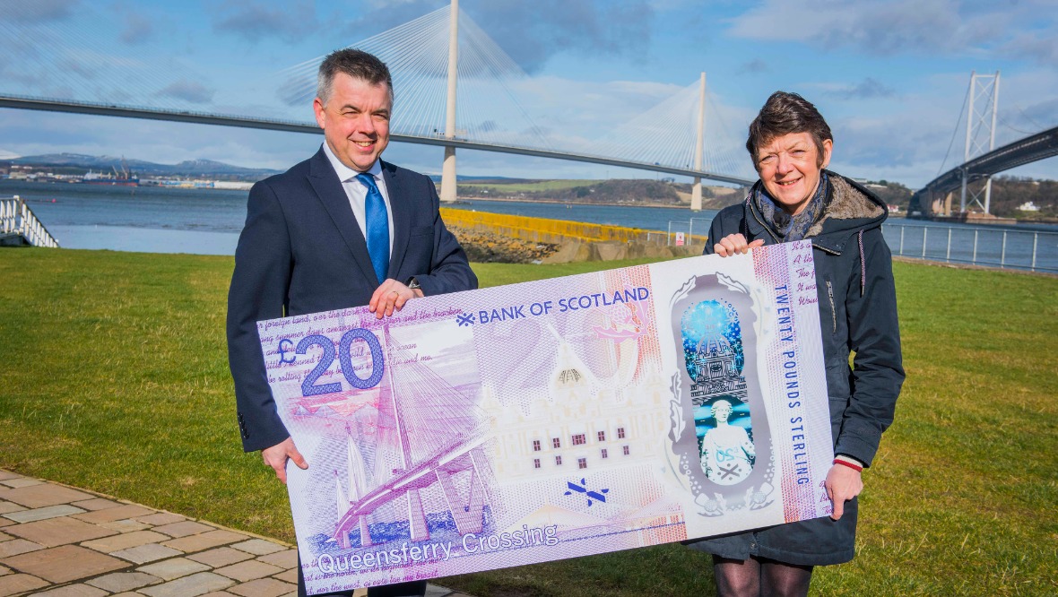 New Bank of Scotland £20 note enters circulation