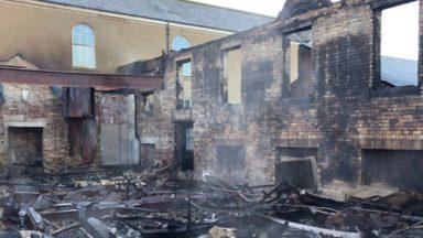 Pupils return to high school two months after fire