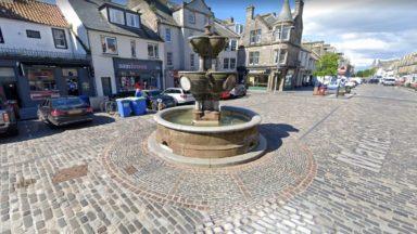 Drivers banned from parking around landmark fountain