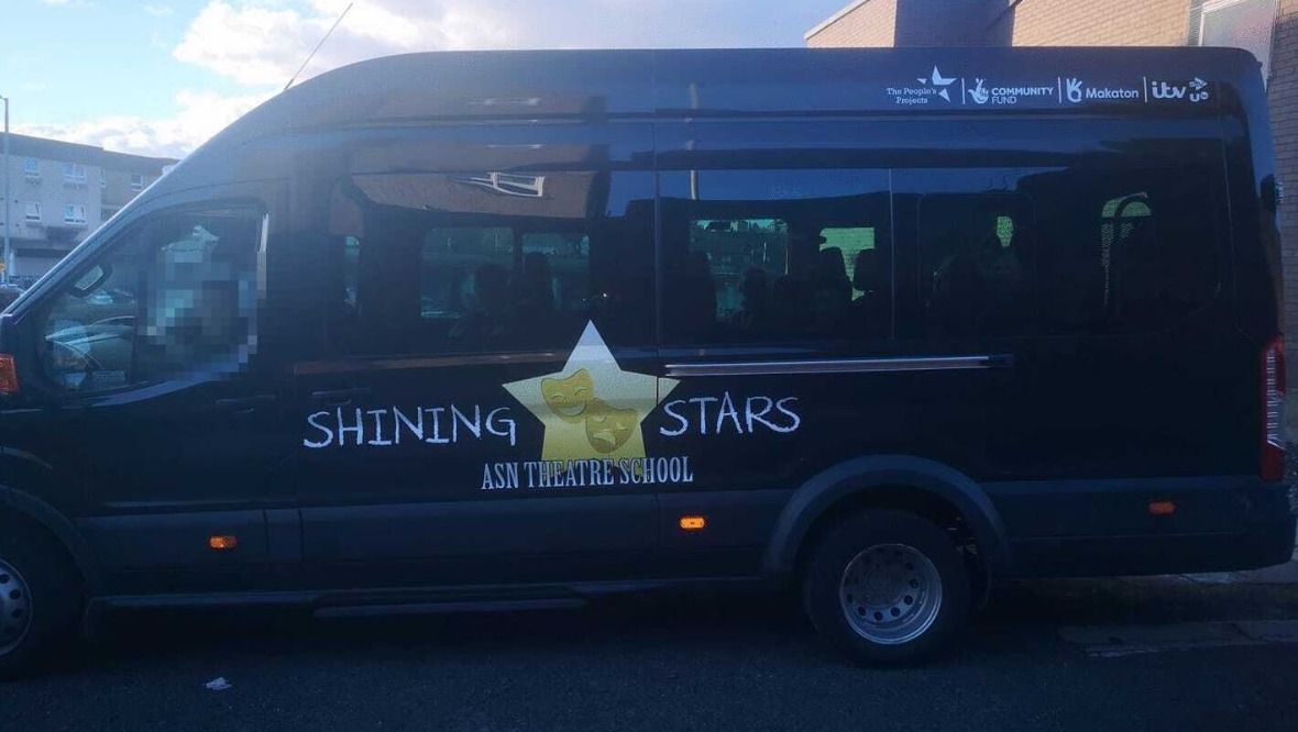 Vital adapted minibus stolen from theatre group