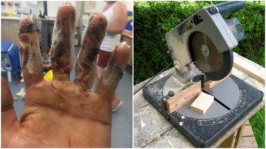Bricklayer wins £70,000 after fingers mangled in chop saw