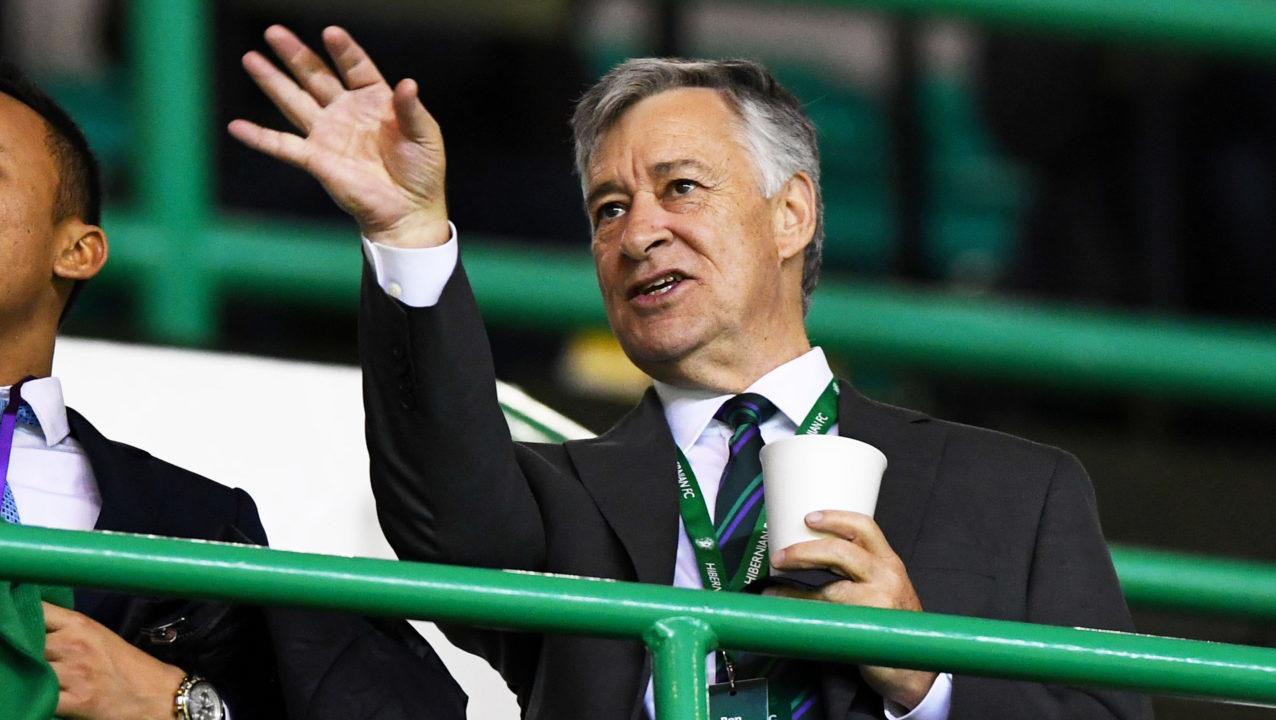 Hibernian chairman and owner Ron Gordon dies of cancer, aged 68