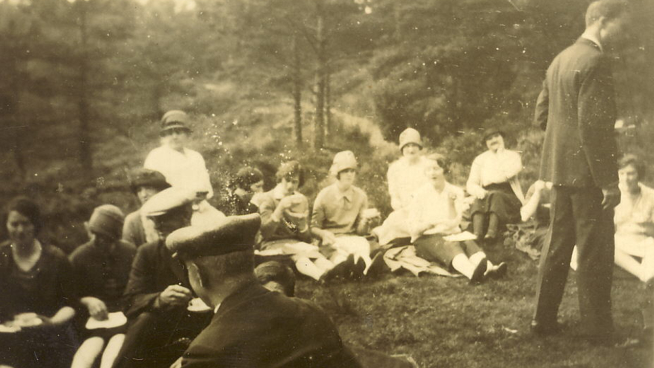 Step back in time: The picturesque picnic spot.