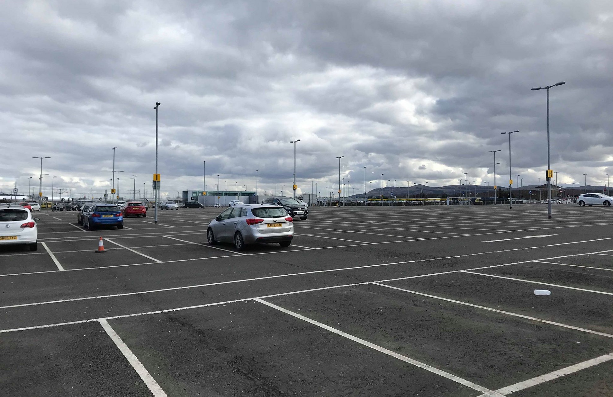Car park: Edinburgh Airport anticipates 'close to zero' demand.