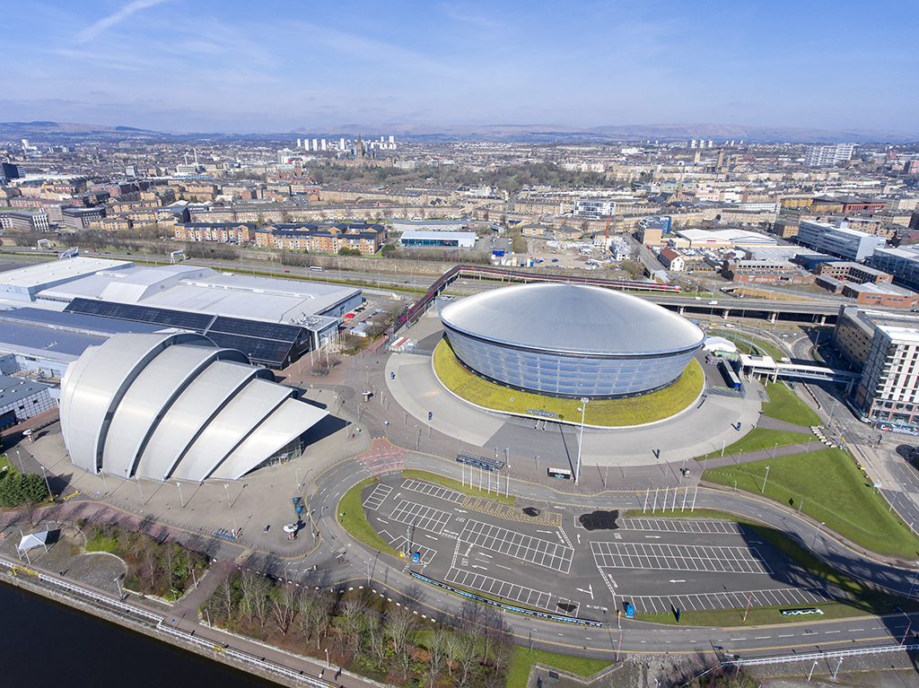 Scottish Event Campus (SEC), Glasgow.