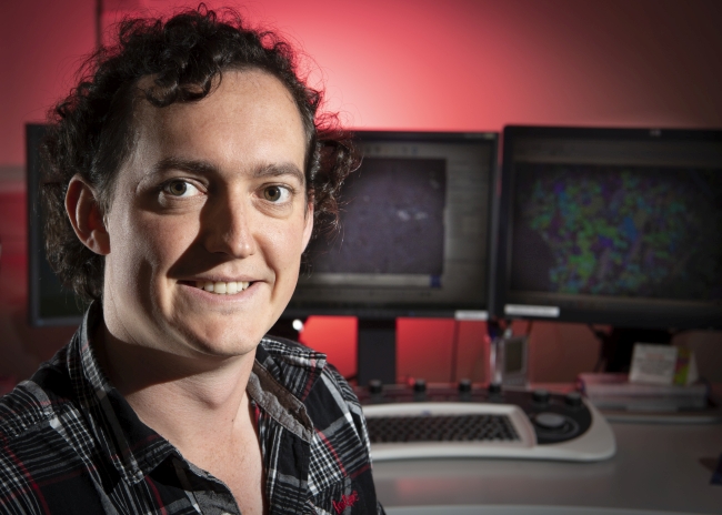  Dr Luke Daly is one of the leaders of the UK Fireball Network. Credit: University of Glasgow.