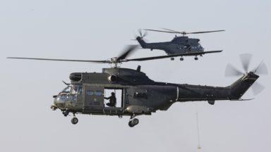 Puma helicopters sent to RAF Kinloss to help fight virus