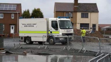 Bomb squad called over smoke at construction site