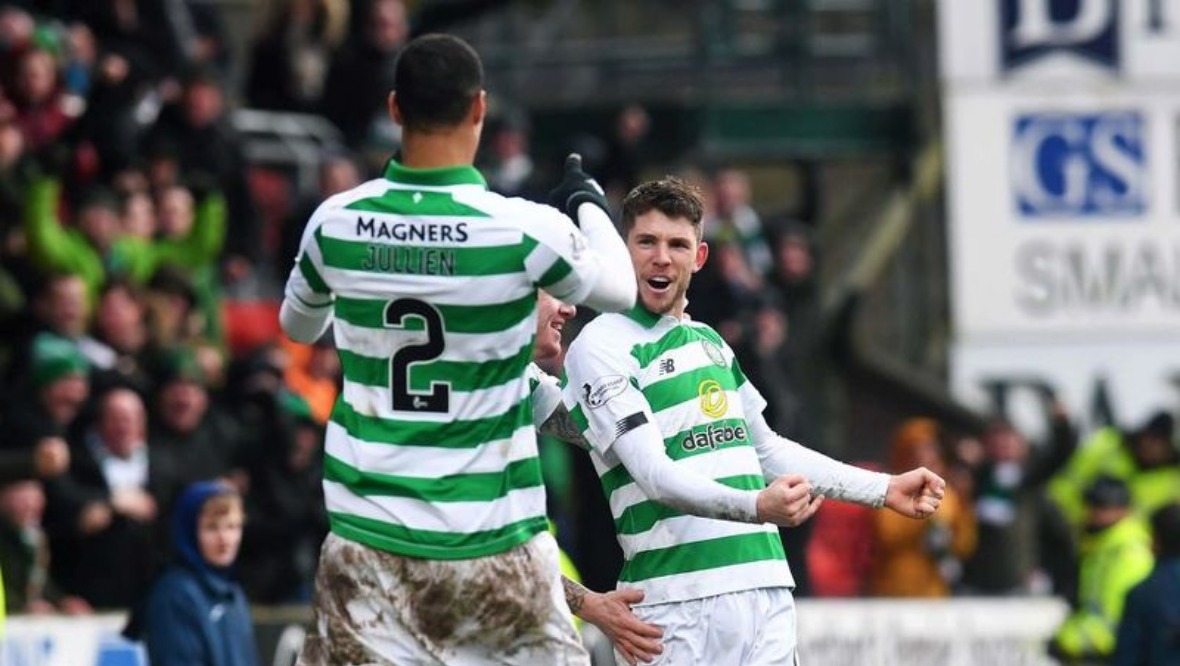Celtic score late on to down dogged St Johnstone in Perth