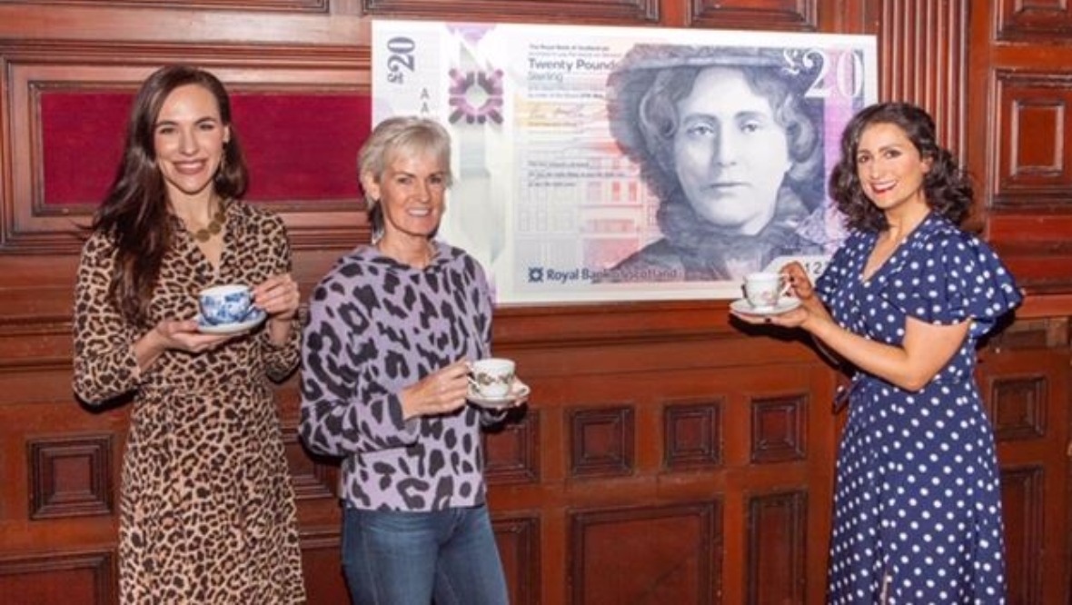 Kate Cranston features on Royal Bank’s new £20 note
