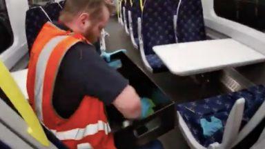 ScotRail fury as used tissues left on train tables and seats